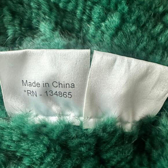 Real Fur beanie hat Green Poms - Picture 6 of 6